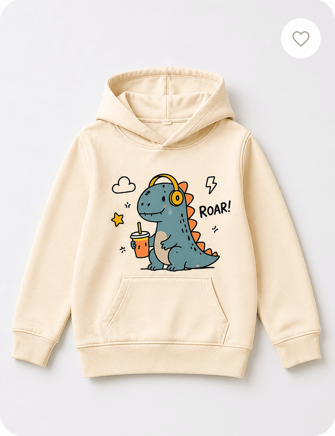 Cartoon Print Hoodie